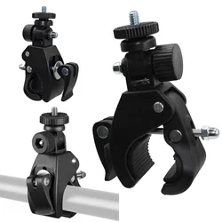 Bicycle Clamp 360 Degree Rotating 1/4 Camera DV Bike Handlebar Bracket Tripod Mount Screw Clip For GoPro Hero 13 12 11 Universal