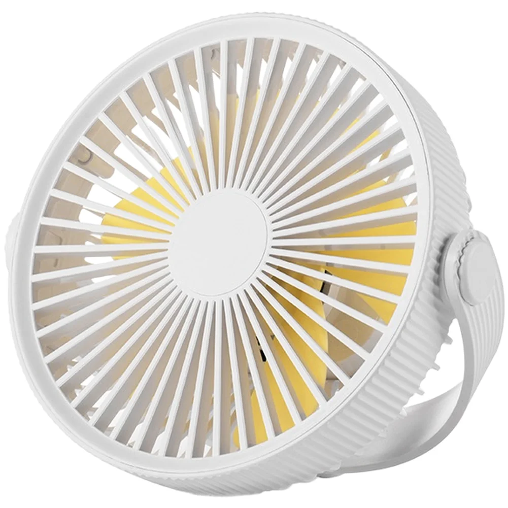 

5 Airflow Wall Mount Air Circulator Fan USB Powered with Tripod Stand 3 Wind Settings 360 Degree Adjustable Head ABS PP