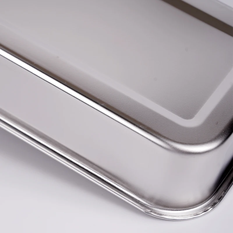 Dental Instruments Tray with Lid Stainless Steel Surgical Medical Sterilization Rack Box Burs Tweezers Storage Case view 6