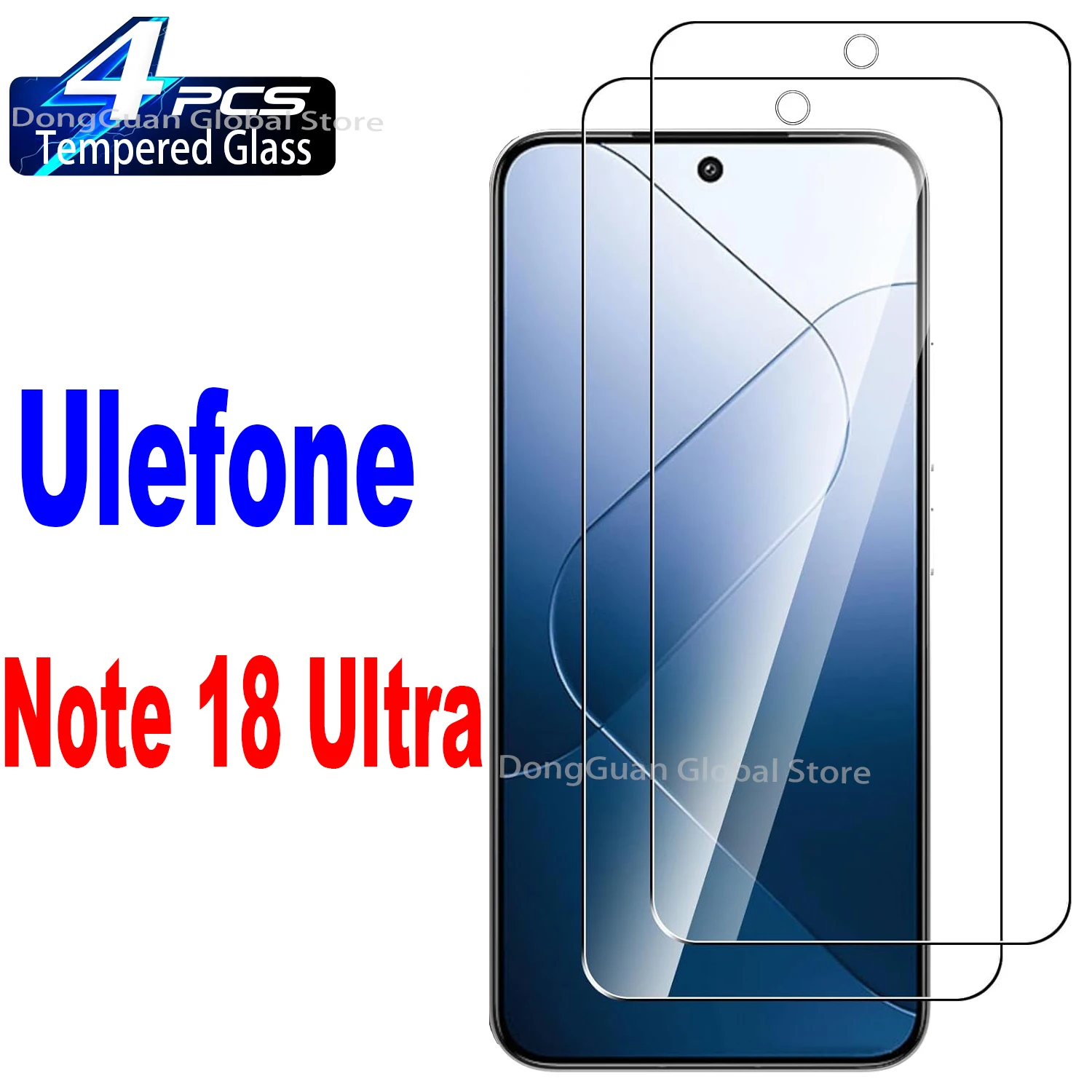

For Ulefone Note 18 Ultra Tempered Glass Screen Protector Glass Film