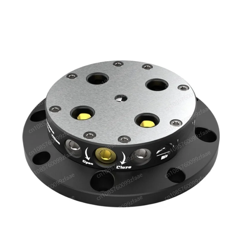 DJ-AIX5-D52-H43 4-5 axis clamp self-centering mirror positive with zero point quick change four axis L block bridge