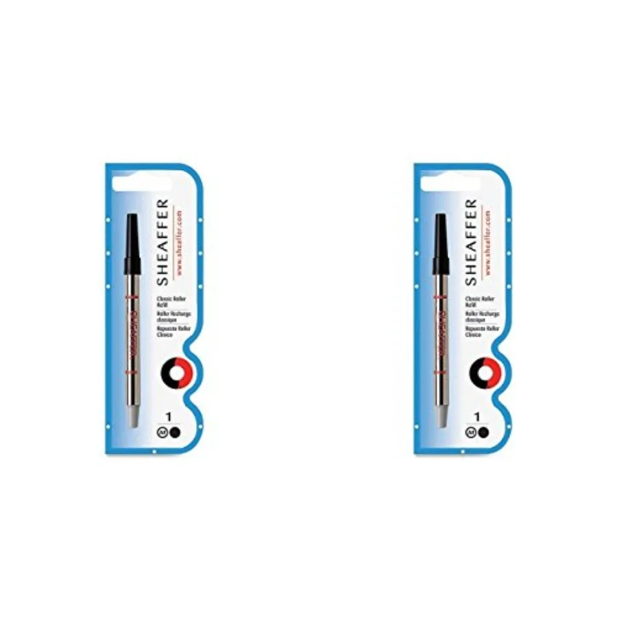 

Rollerball Classic Refill, Medium Point, Black Ink SHF97335,2 Packs