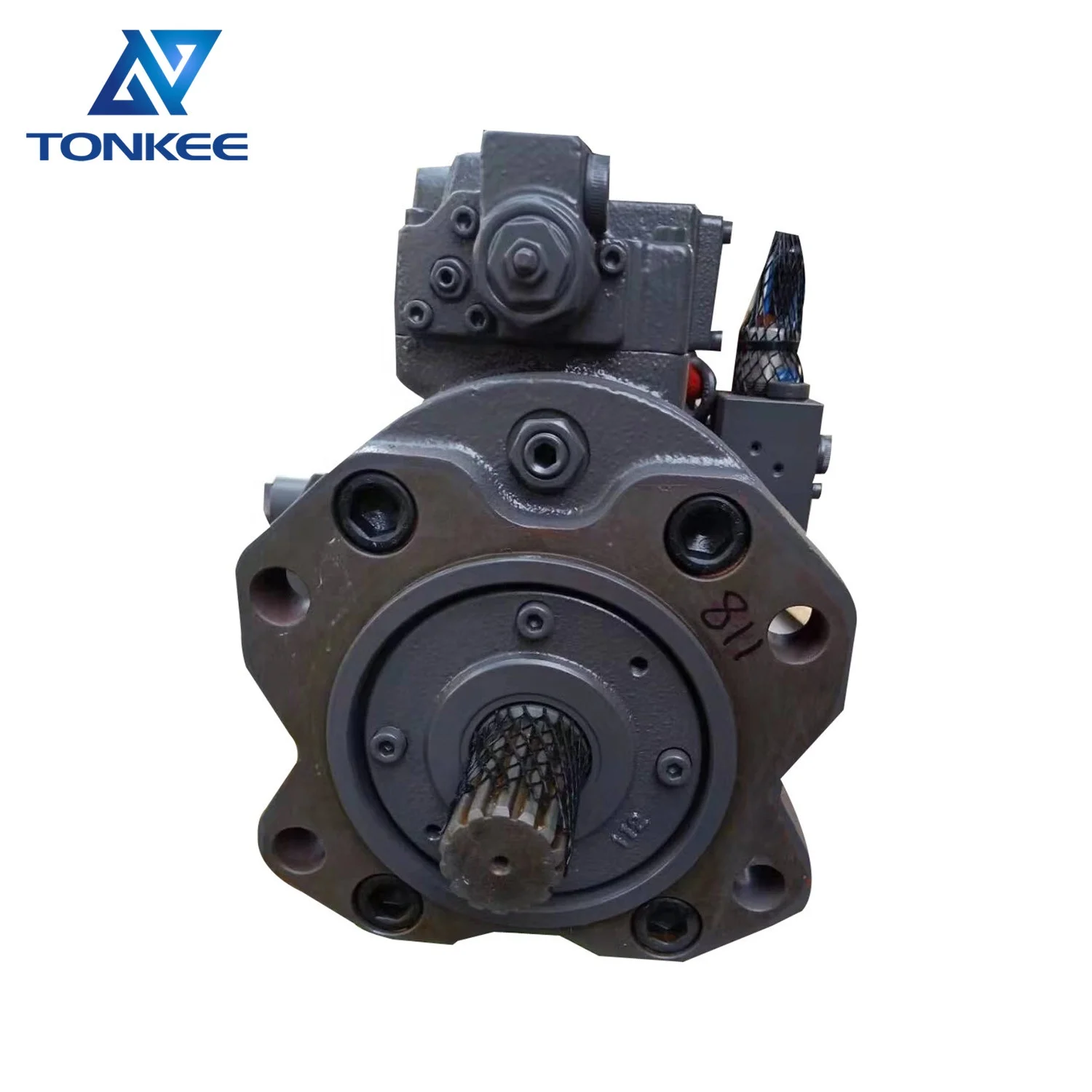 Construction Machinery Parts KOREA K3V112DTP-9N K3V112DTP main pump with PTO and Pilot pump SH200A3 CX210 hydraulic pump KRJ6199