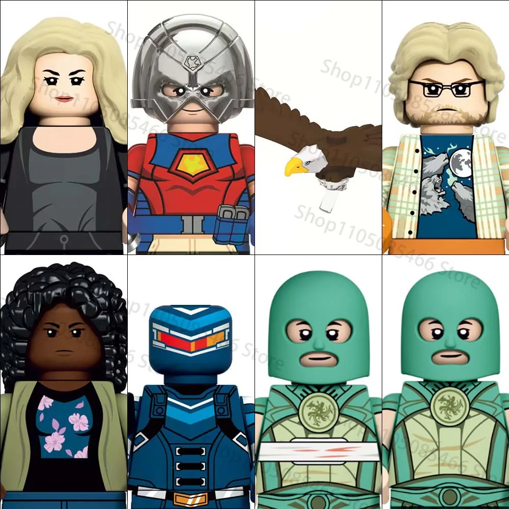 7 قطعة/6 قطعة صانع السلام كسر سيئة اللبنات متوافق تجميع لغز نموذج الطوب عمل أرقام لعبة هدايا عيد ميلاد الاطفال #1