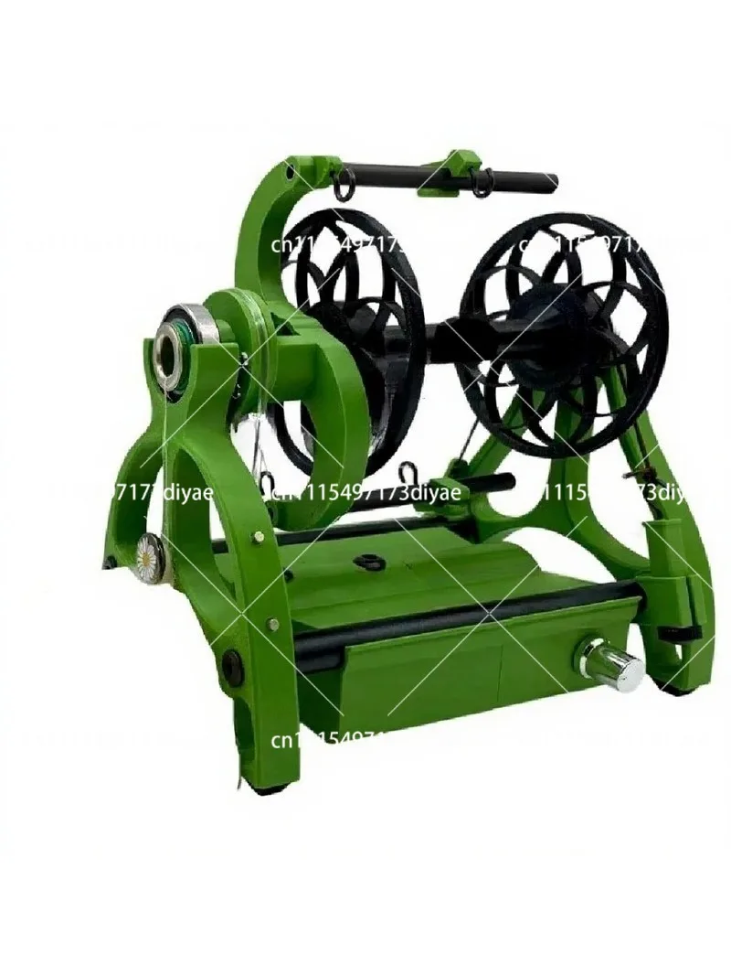 12V Adjustable Speed Micro Electric Spinning Wheel with Digital Display for Wool Fiber Cotton Yarn Twisting