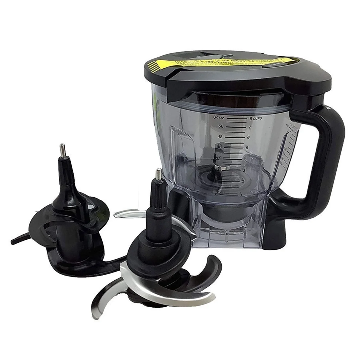 ABKR 2 قطعة استبدال شفرة التقطيع للنينجا 64oz BN601 BL770 BN2PCS801 منتج أغذية السلطانية تقطيع شفرة الخلاط