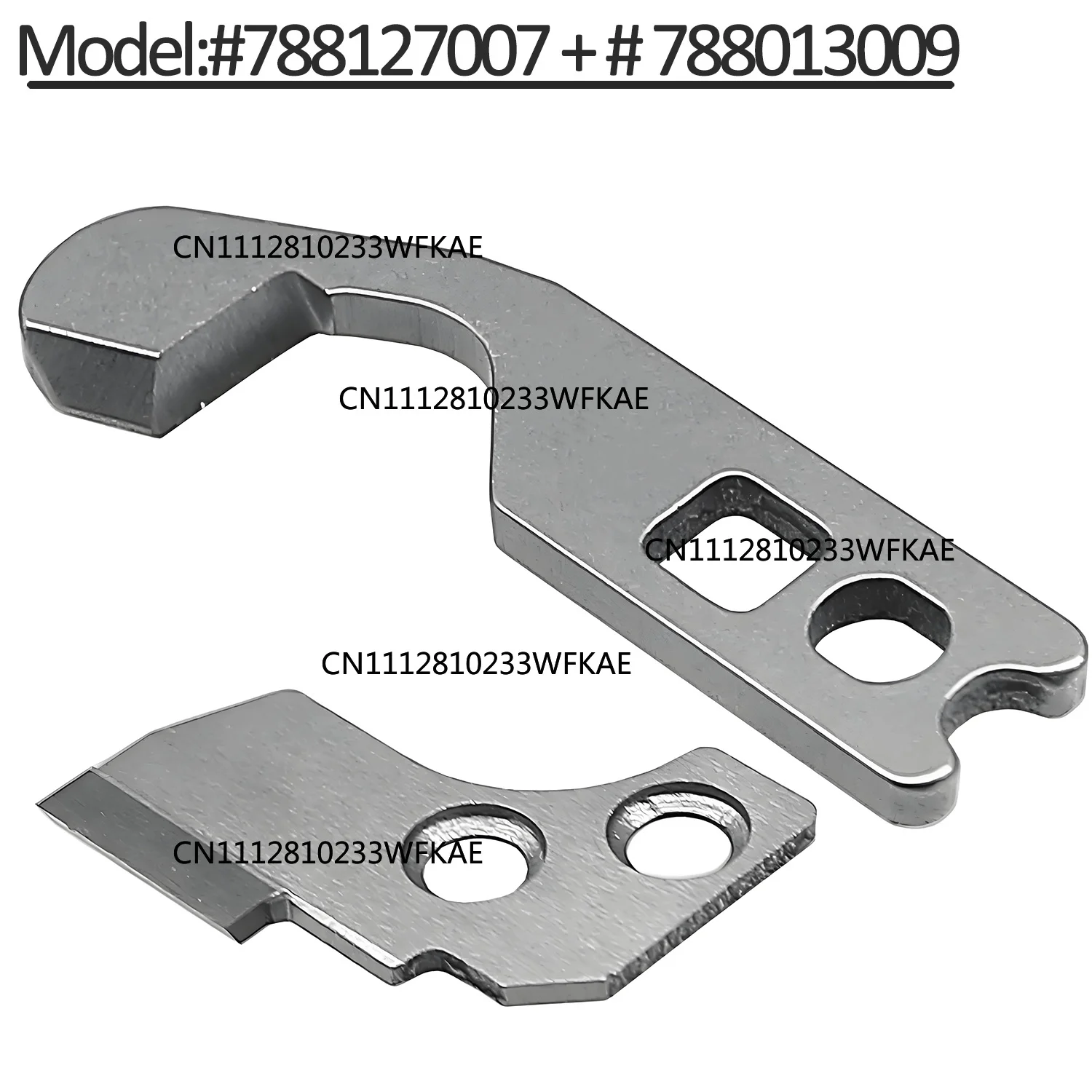 1/2Pcs Sewing Machine Knife Upper&Lower Knife Blade Set  #788127007 #788013009 For Serger Sewing Janome 7933 Accessories