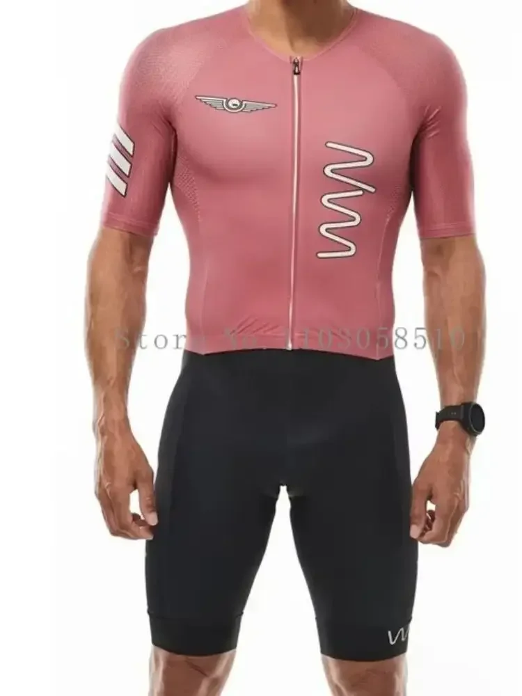 AliExpress NONE Wyn Men's Triathlon Suit Bike one Trisuit Macaquinho Ropa Cycling Masculino Skinsuit Jumpsuit Aero Clothes Ciclismo Hombre mtb