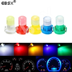 10Pcs 12V T3 T4.2 T4.7 LED Bulbs Car Gauge Speedo Dash Bulb Dashboard Instrument Light Interior Lamp Red Blue Green Yellow White