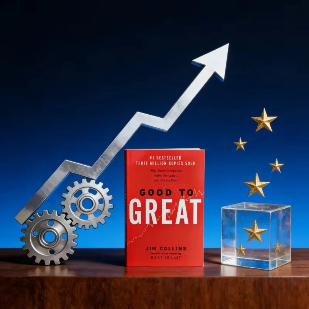 Why Some Companies Make The Leao and Other Don't Good To Great By Jim Collins in English Paper Book