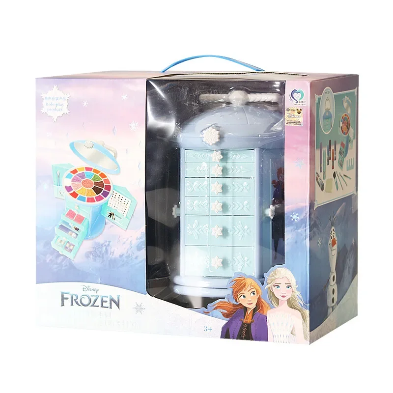 Disney Princess Frozen Children\'s Cosmetic Set elsa Girl Makeup Box Birthday Gift Toy