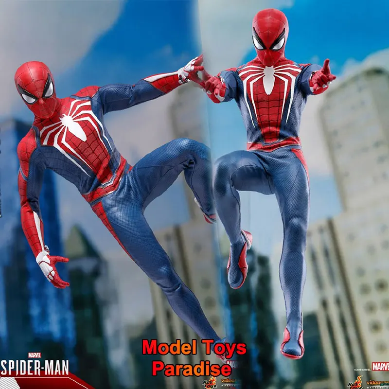 

Original HOTTOYS VGM31 1/6 Collectible Toys Spider-Man PS4 Game Version Super Hero Soldier 12'' Action Figure Model Fans Gifts