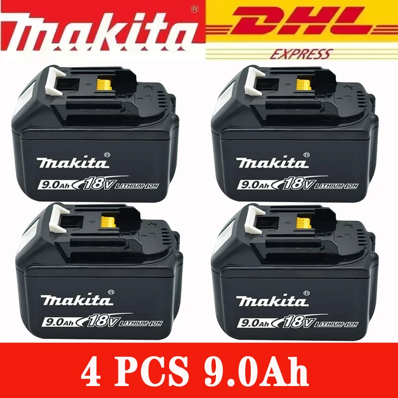 

Оригинальная аккумуляторная батарея Makita 18 В 5,0 Ач 6,0 Ач, для инструмента Makita BL1830B BL1840 BL1840B BL1850 BL1850B 18650 18 В