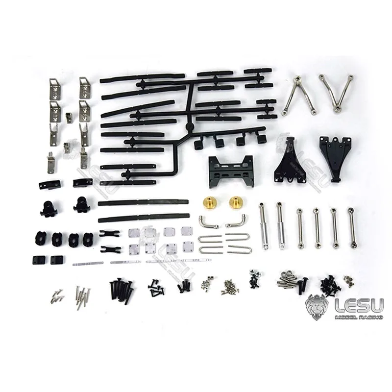 1/14 Truck Heavy Duty Rear Suspension Assembly X-8019 Tamiya Tractor Upgraded and Modified Parts LESU Model Car accessories