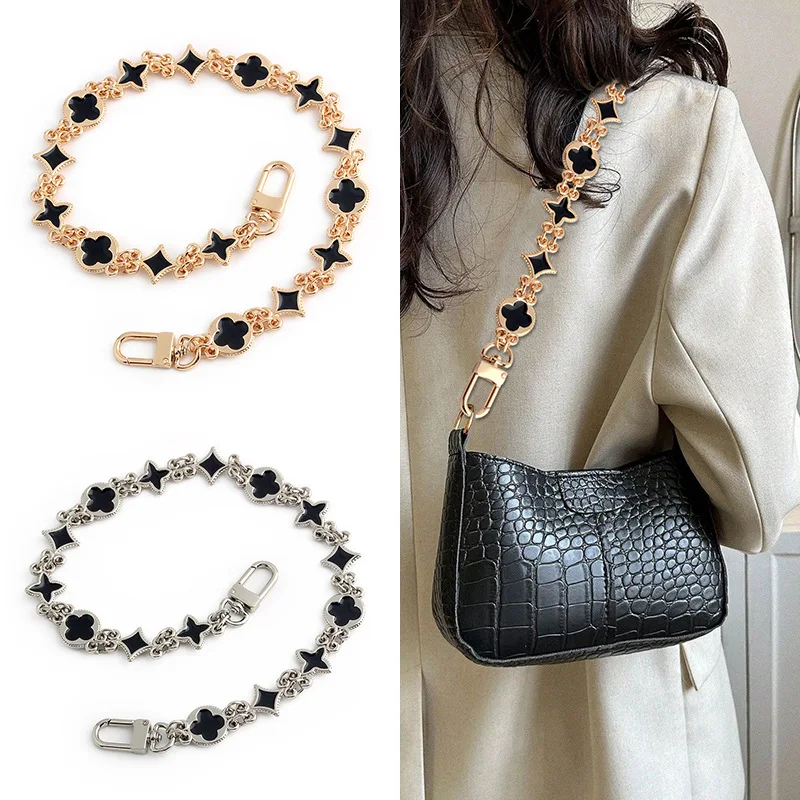 

49cm Exquisite Cute Wallet Shoulder Strap Extension Chain Women's Clutch Shoulder Bag DIY Decoration Extension Chain