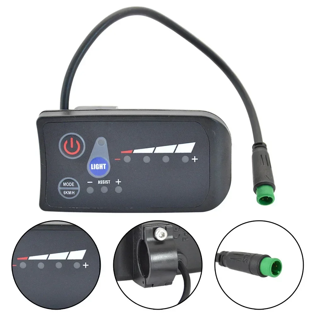 SPORTFUNSF 24/36/48V S810 LED Display Waterproof Control Panel For NO.2 Communication Protocol Electric Bicycle Accessories NEW