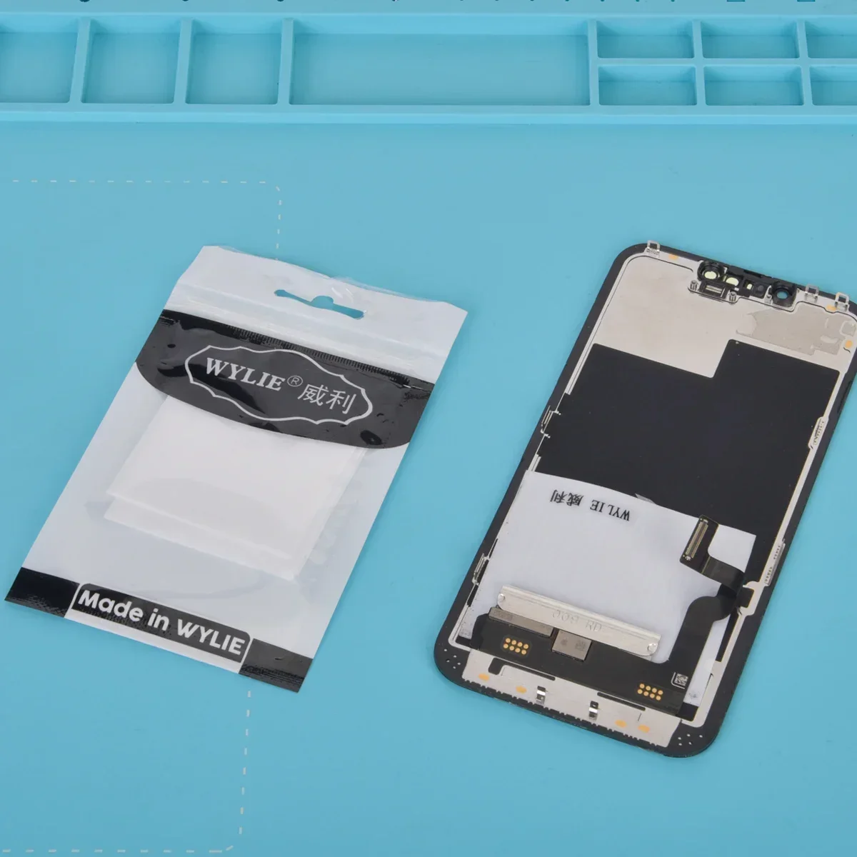Wylie แผ่นฉนวนกันความร้อนหน้าจอชิ้น/เซ็ต5แผ่นสำหรับ iPhone 11-15 Pro Max PLUS จอมินิการปลูกถ่ายแผ่นฉนวนกันความร้อนซ่อมแซม