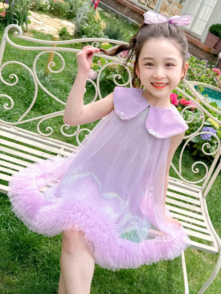 Princ Sle Me Saia Dr Verão Faionable Girls Dr Colete Top Saia Midi Bright Tead Princ Sve China Made