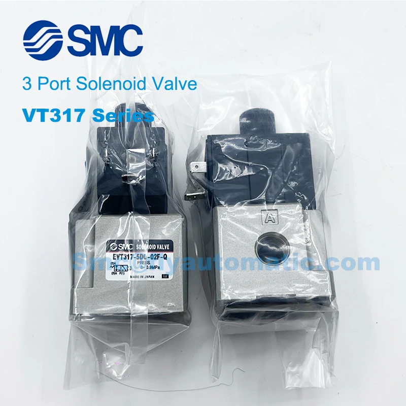 Imagem -04 - Válvula Solenóide Operado Direto Poppet Series tipo Rubber Seal Transport Dhl para a Nigéria Smc Evt3175do02f-q Vt317 Port