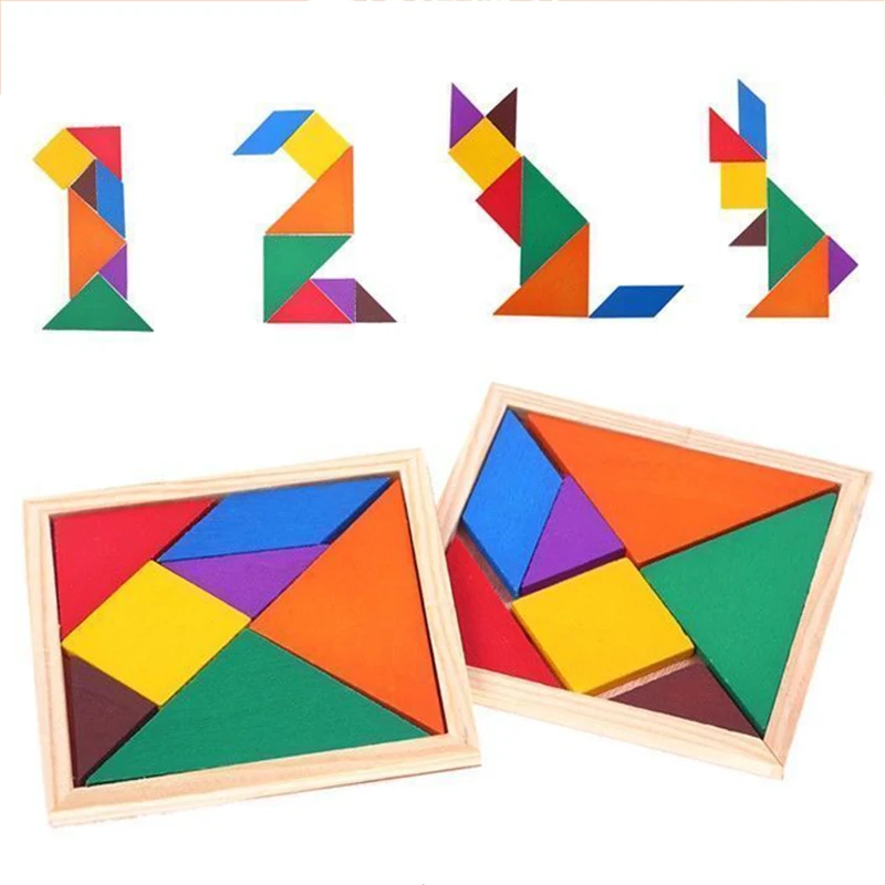 Children Puzzle Toys Color And Shape Cognition Educational Montessori Early Learning Geometric Shape Wooden Toy Kid Gift TMZ