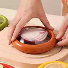 Scatola per la conservazione della frutta in pellicola di silicone, contenitore per avocado e limone, essenziale per mini frigo.