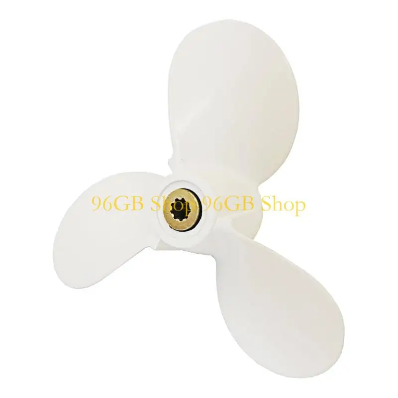 

96GB Improved 3 Blade Aluminum Propeller 7.5x8 Inches 9 Teeth Designed For Small Motors