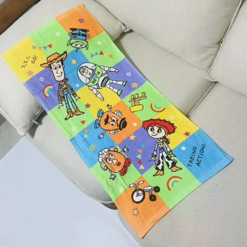 アニメディズニー純粋な綿かわいいおもちゃストーリーバスライトイヤー漫画ソフト肌に優しく吸収性学生家庭用タオル