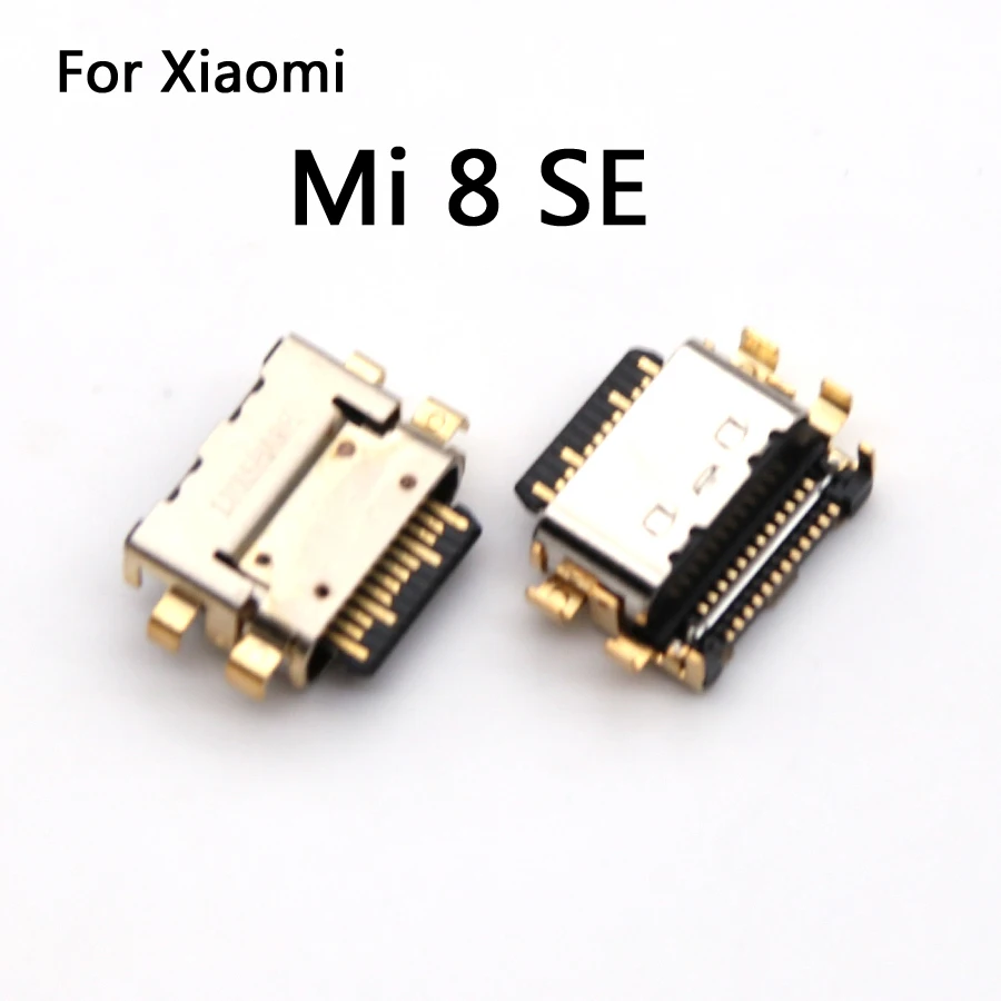 10 قطعة ل Xiaomi Mi 8 8SE 9 9SE 9T CC9 CC9E 10 10T Lite Pro USB شحن التوصيل ميناء USB موصل شاحن حوض الكابلات المرنة أجزاء