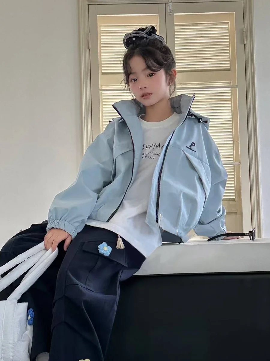 sli-zipper-jaet-for-girls-ort-autumn-coat-korean-version-children's-clothing-pola-brand-trendy-outerwear-for-kids