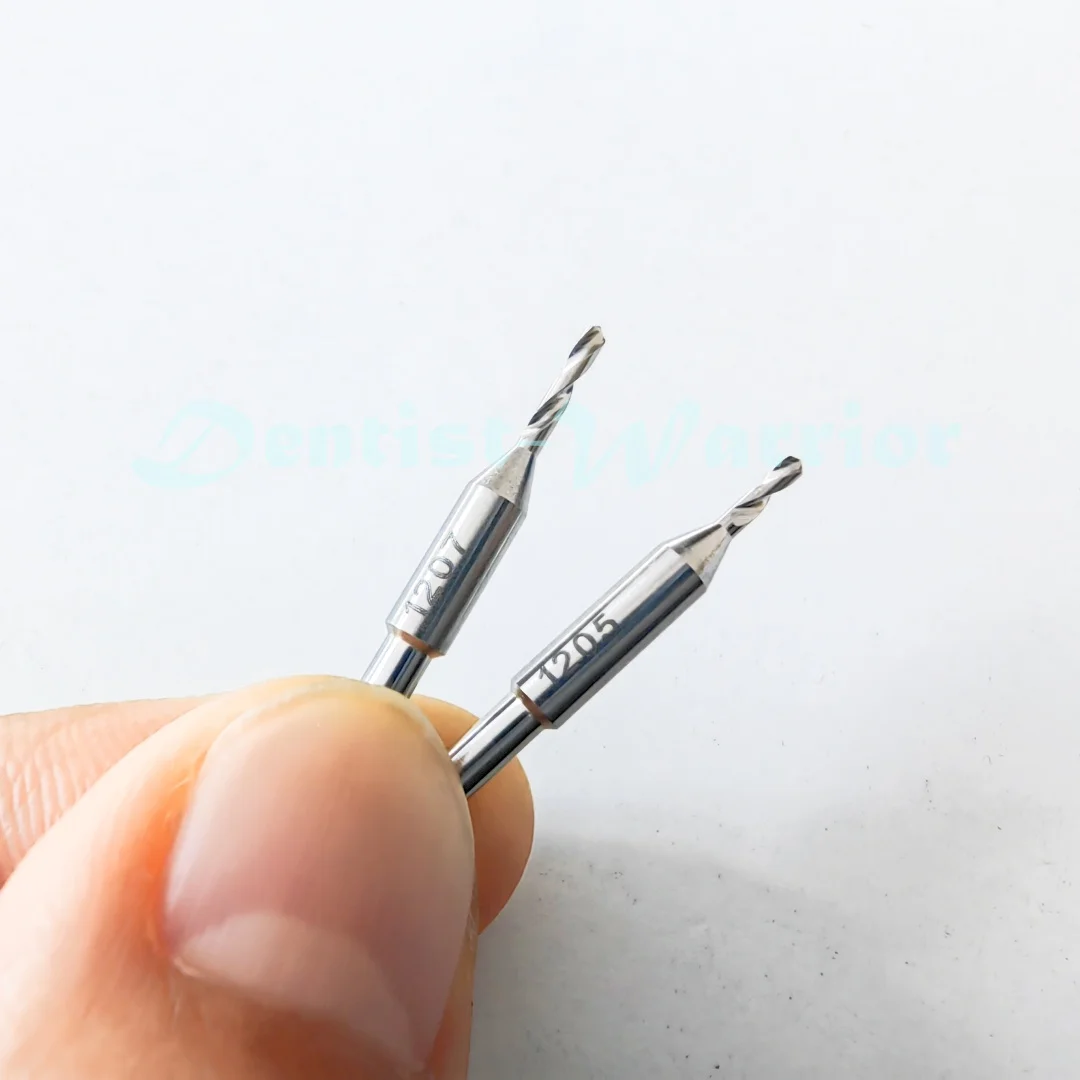 4 pieces Dental Pilot Drill Guided GBR Bone Screw Insertion Prebored Hole Drills ∅1.2 Length 5/7mm