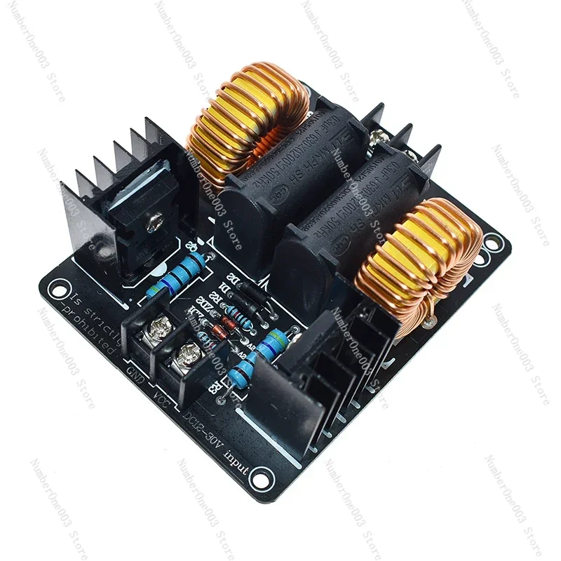 

1000W 20A Induction Heater Circuit Power Heating Module Low Voltage For Flyback Driver Power With Coil Diy Parts
