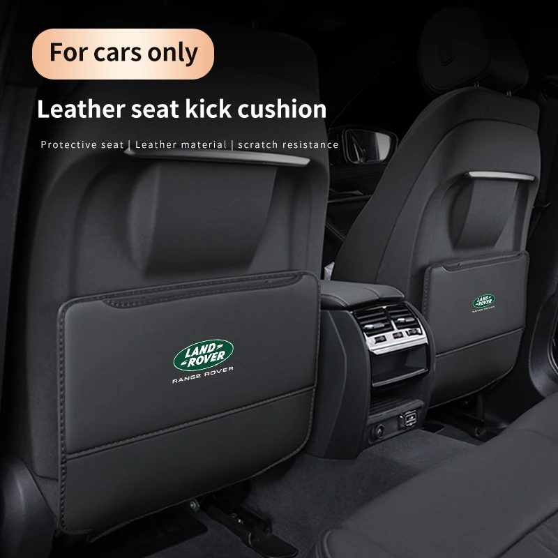 

Land Rover Range Rover Defender Discovery 4 Evoque Velar Freelander Car Seat Back Protection Anti-Kick Pad Rear Seat Storage Bag