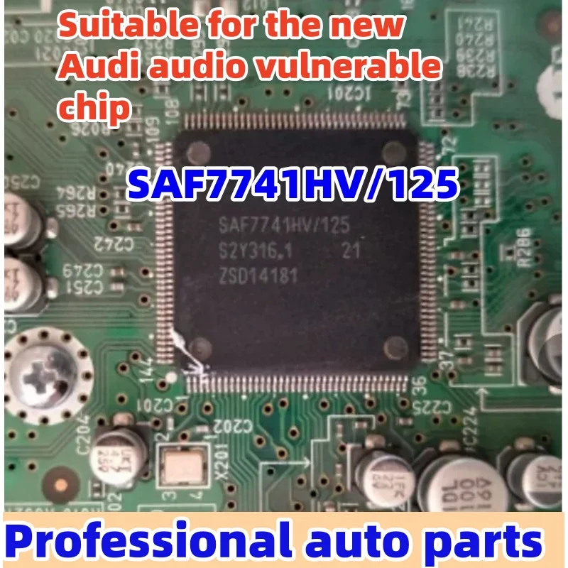 

2pcs/lot SAF7741HV/125 ic chip Suitable for the new Audi audio vulnerable chip,ic