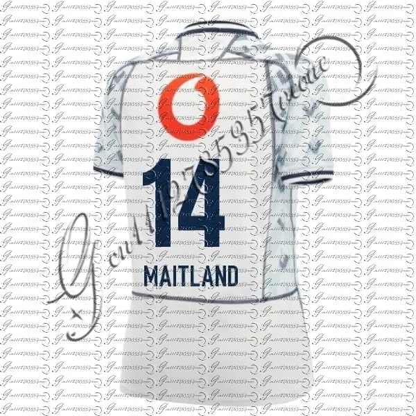 2026 Herren Schottland Rugby Trikot Grau mit Nummer Kurzarm Sportshirt Atmungsaktiv Fan Match Training Rugby Uniform Familien-Set – Detail 8