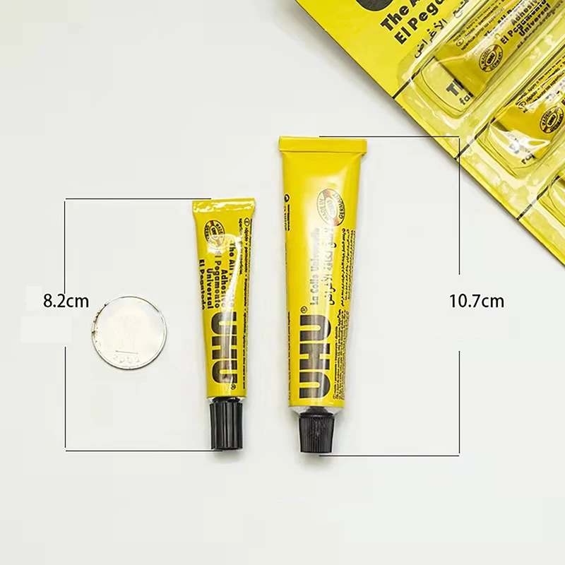 1/2Pcs 35ML UHU All Purpose Transparent Adhesive Glue Extra Strong Clear Glue Handmade Model Glue Fabric Leather Glue DIY Glue image 4