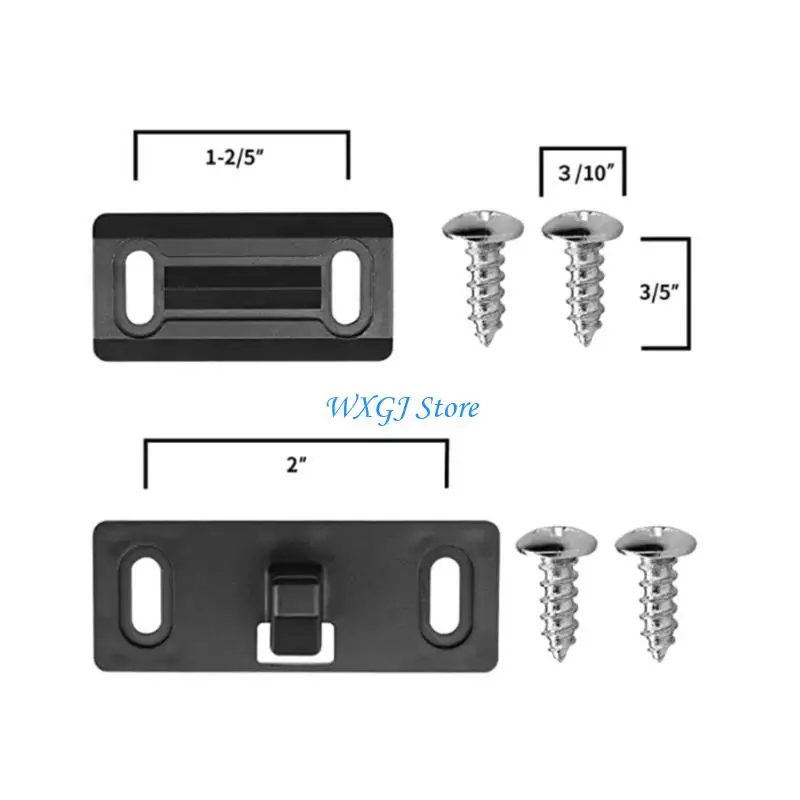 

37JE Entry Door Hardware Replacement RVs Screen Door for Camper Travel Trailer Motorhome Right Hand Handle Black