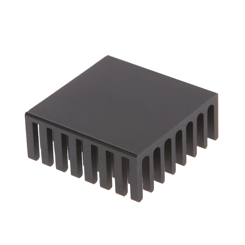 5Pcs 25x25x10mm Aluminum Heatsink Block Computer Cooler Electronic Chip Radiator Drop Shipping