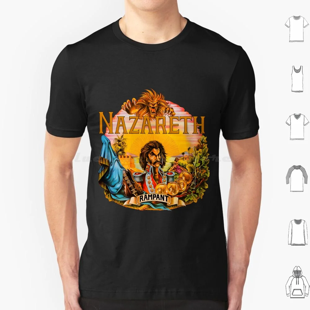 Nazareth-Rampant Classic T-Shirt | Perfect Gift T Shirt Men Women Kids 6Xl Nazareth Hard Heavy Metal 1970S 70S Rampant Hair Of