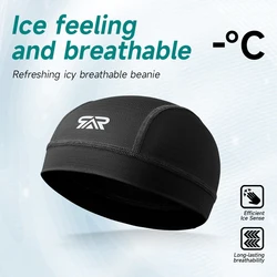 SHINEMEOTH Ice Silk Cycling Sports caps Men Women Highly Breathable Motorcycle Helmet Liner Bike Summer Comforts Cycling Caps