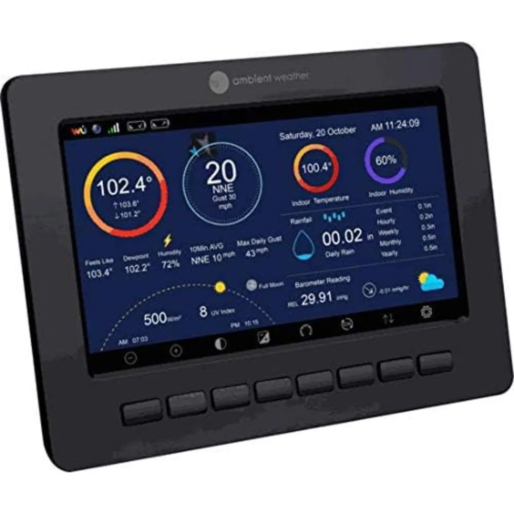 Wireless Weather Station Console for WS-2000 WS-1900 WS-2902 Series Display Unit Only