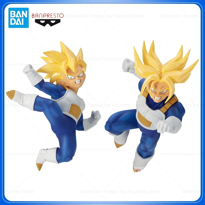 Bandai en Stock Banpresto Super Warrior biografía III Anime Dragon Ball Trunks Son Goku figura de acción modelo juguete regalos DT
