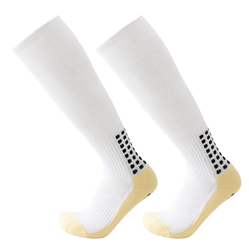 

New Men Towel Bottom Anti-Slip Football Socks Soft Breathable Sports Stockings Socks Running Cycling Hiking Long Soccer Socks