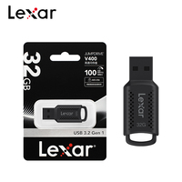 Original USB 3.0 Lexar V400 USB Flash Drive 32GB 64GB 128GB 256GB Read Speed Up To 100MB/s Pendrive Mini U Disk USB Memory Stick