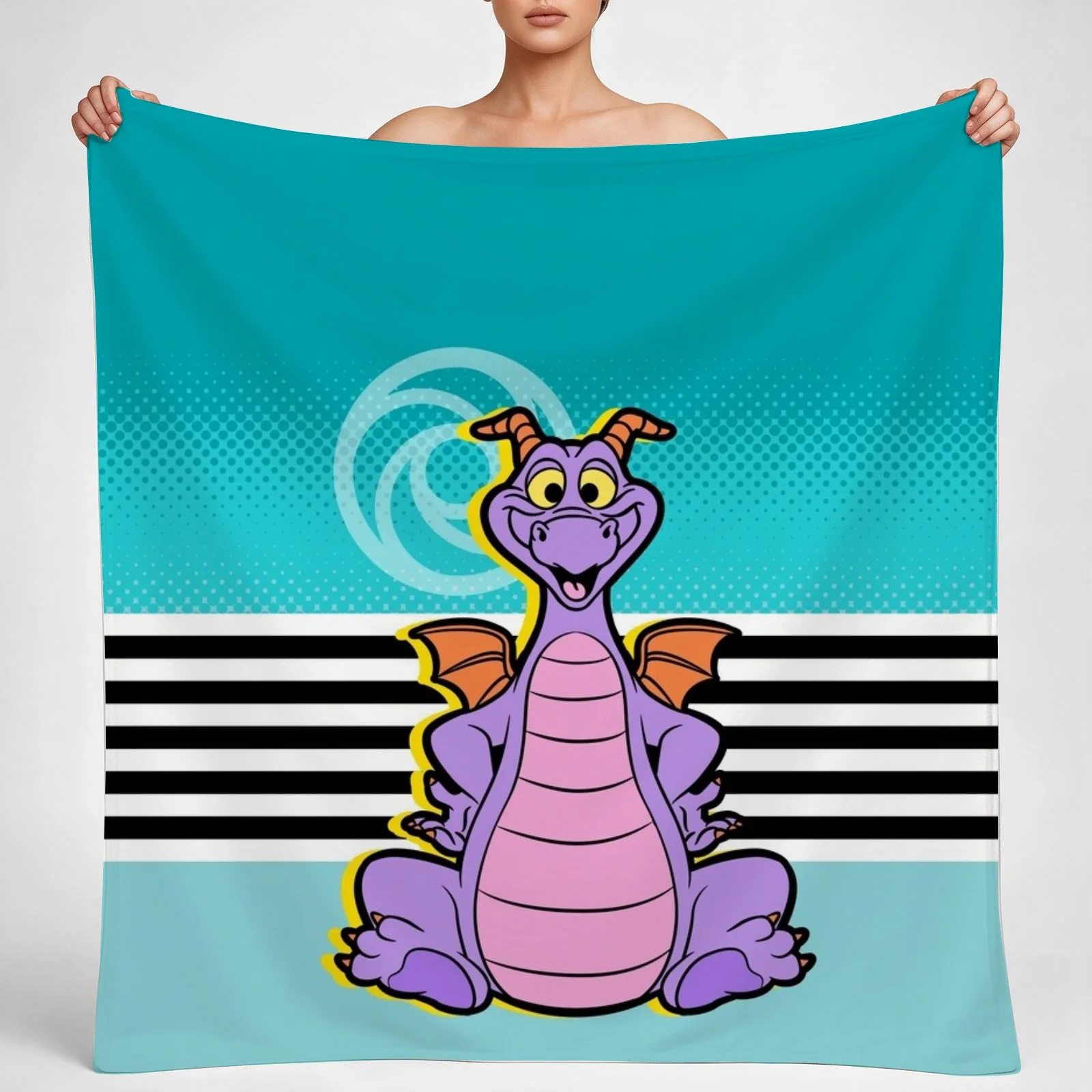 Bold Figment Throw Blanket couch cozy soft plush fuzzy picnic outdoor blanket