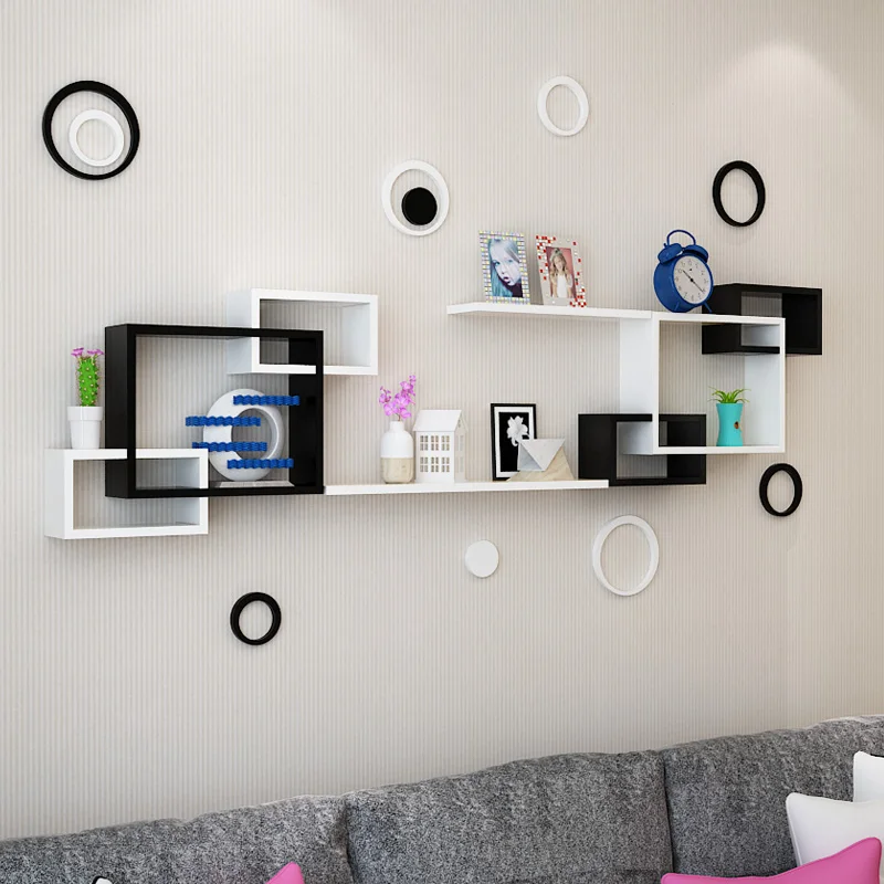 

Настенная полка для гостиной, телевизора, дивана, столовой, спальни, украшение без перфорации
