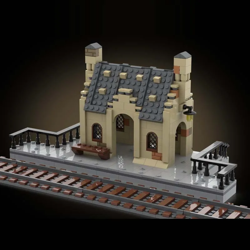 마법의 영화 모델 MOC 빌딩 벽돌 영화의 역 모듈 형 선물 휴일 조립 어린이 정장 기술 장난감