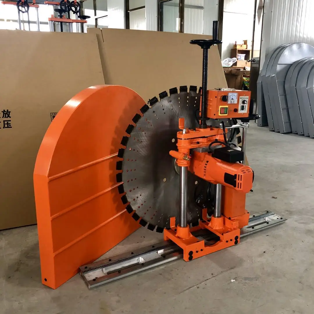 1200 automatic wall cutter concrete electric wall cutting machine standard distribution saw blade