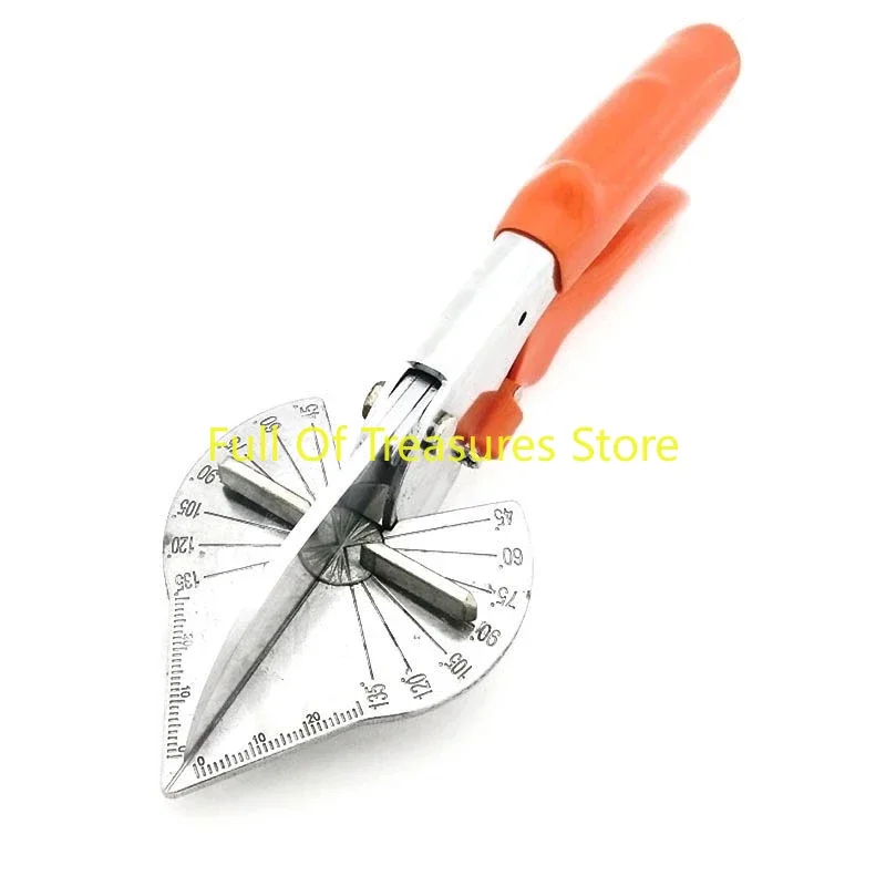 1pcMulti-angle Scissors Shear 45-135 Degree Hand Miter Multifunction multi-angle Scissors Edge Card PVC Plastic Pipe Cables Cutt