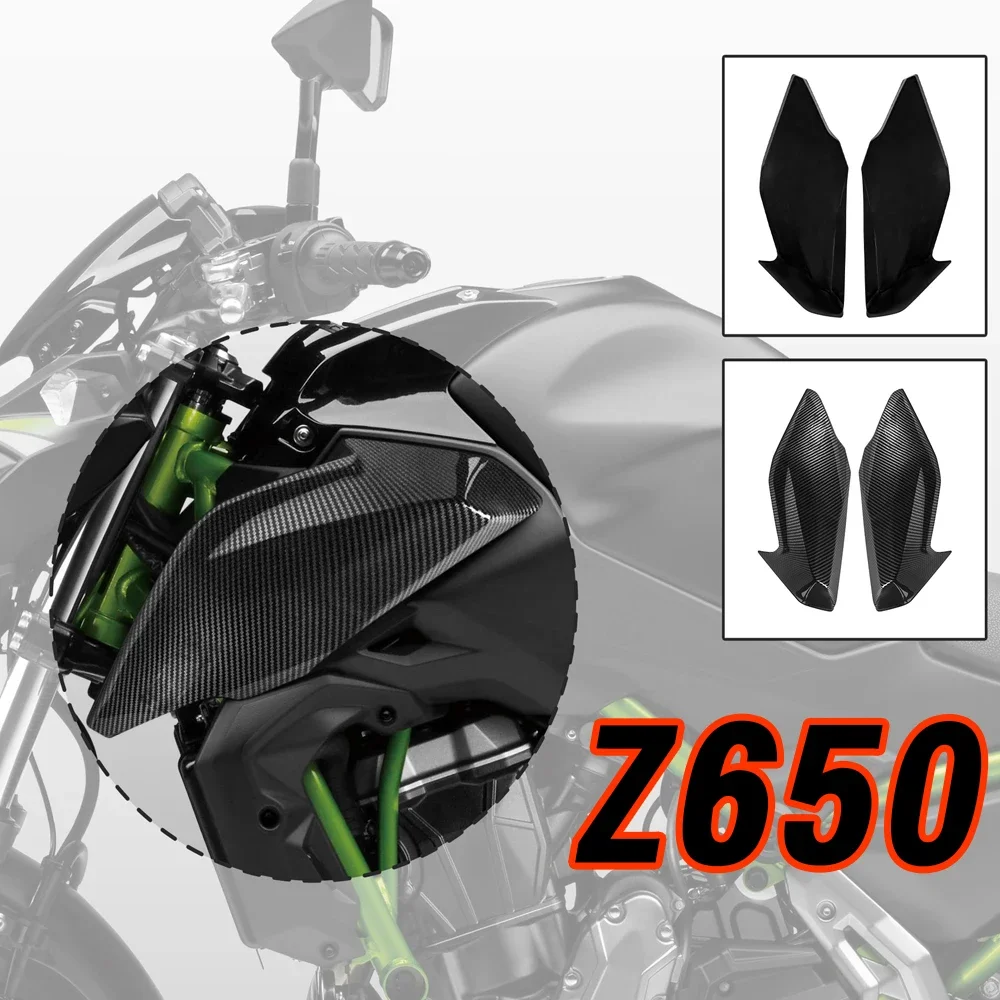 

For Kawasaki Z650 Z 650 2017 2018 2019 Unpainted Motorcycle Left Right ABS Front Side Cover Tank Gas Fairing Pannel Cowl