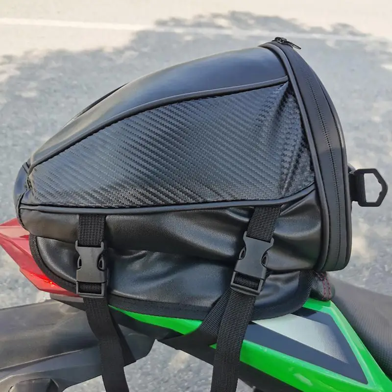 Waterproof Motorcycle Tail Bag Sport Luggage Saddle Riding Rear Bag Motorcycle Motorbike Side Back Seat Bag